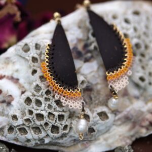 Boucles Gouttes jaune