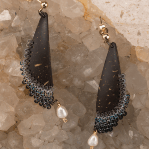 Boucles Gouttes Noires
