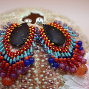 Boucles Plumage indienne