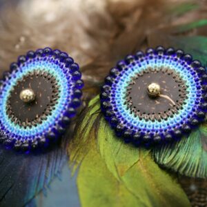 Boucles Rosace Bleues