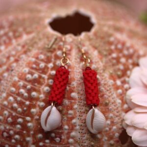 Boucles Trivia rouge