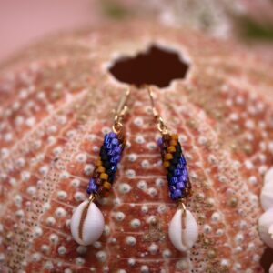 Boucles Trivia spirale violette