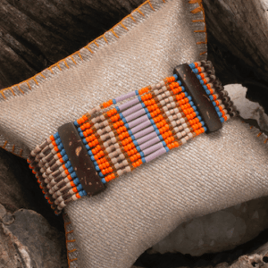 Bracelet Manchette orange