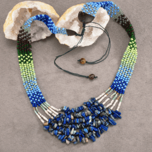 Collier Ndebele Lapis Lazuli